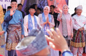 Bupati Rezita Beri Semangat Kontingen Inhu pada MTQ Ke-42 Tingkat Provinsi Riau di Kota Dumai