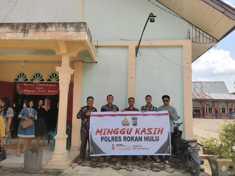 Serap Aspirasi Masyarakat, Polres Rohul Gelar Program Minggu Kasih