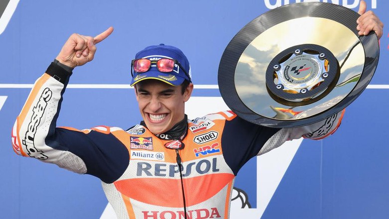 Menangi MotoGP Australia, Marquez Selangkah Lebih Dekat dengan Gelar Juara Dunia