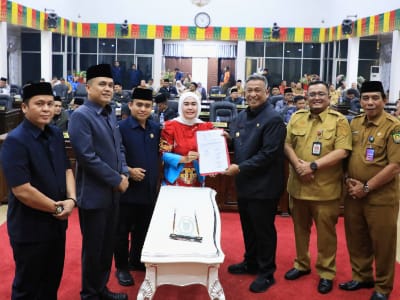APBD Perubahan 2025 Resmi Disetujui, DPRD Dan Pemkab Rohul Sepakat Dorong Pembangunan