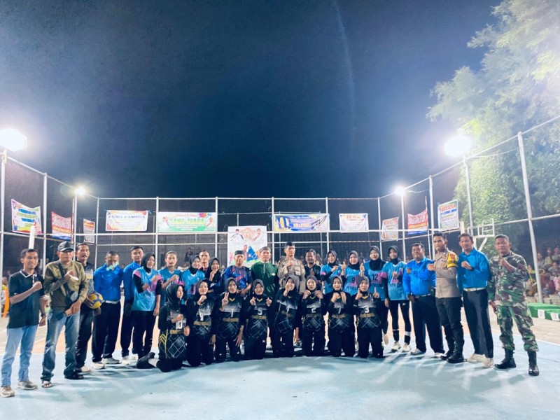 Putri LBS Lubuk Sitarak Juara 1 Turnamen Voli Putri Desa Bongkal Malang 2025