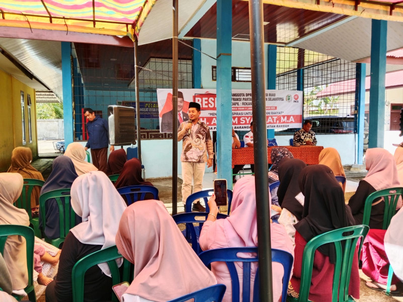 Reses Masa Sidang II, H. Adam Syafaat Jemput Aspirasi Warga Desa Pematang Berangan