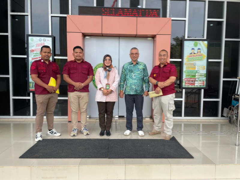 Lapas Pasir Pangaraian Perkuat Sinergitas Dengan Pengadilan Negeri Pasir Pangaraian