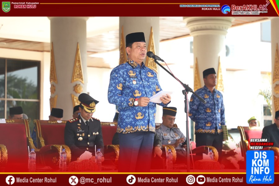Peringati Hari Lahir Pancasila, Wabup Rohul Tegaskan Komitmen Memperkokoh Ideologi Bangsa