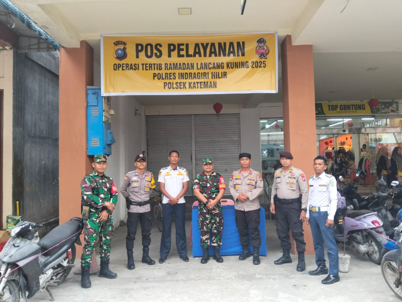 Polsek Kateman Perketat Pengamanan Selama Ramadhan, Antisipasi Kejahatan dan Gangguan Kamtibmas
