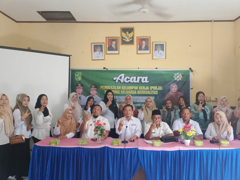 Pemerintah Desa Kota Lama Bekali Pokja untuk Wujudkan Keluarga Berkualitas