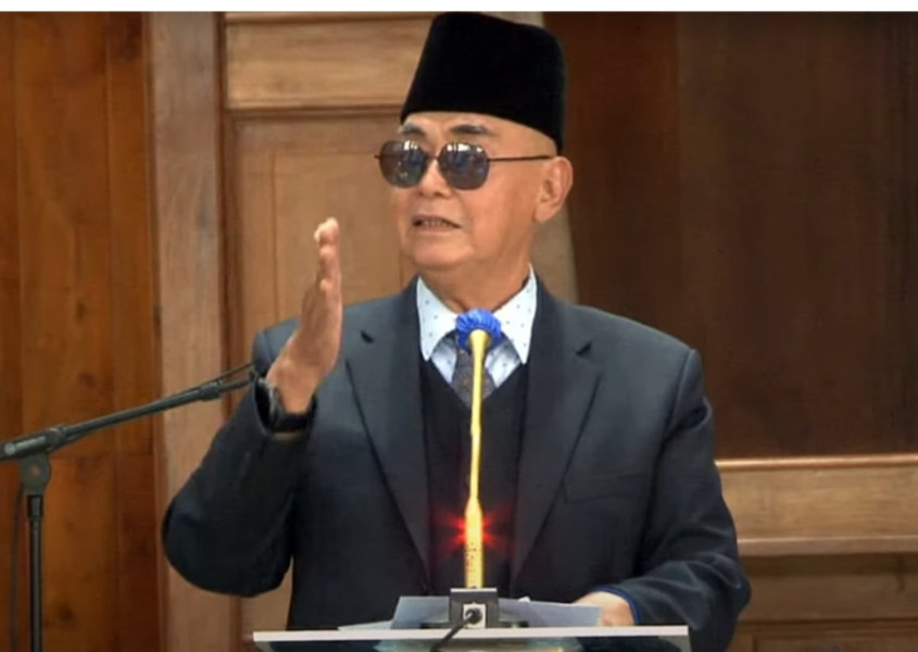 Polisi resmi menahan pemimpin Pondok Pesantren Al Zaytun, Panji Gumilang setelah menetapkannya sebagai tersangka kasus penistaan agama