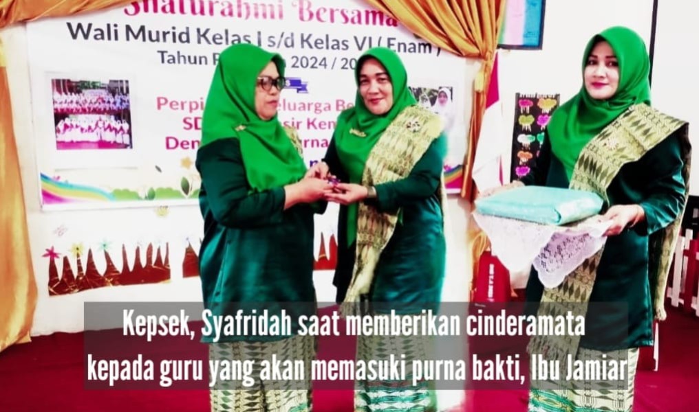 Kenangan Tak Terlupakan, SDN 021 Pasir Kemilu Lepas Ibu Jamiar dengan Penuh Cinta dan Hormat