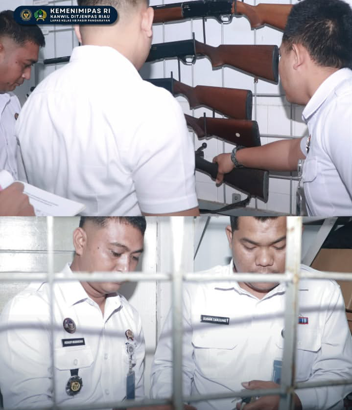 Sambut Ramadan 1447 H, Lapas Pasir Pangaraian Perketat Keamanan Lewat Pengecekan Sarpras Menyeluruh