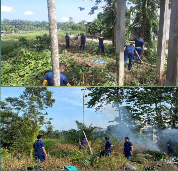 Polsek Seberida Laksanakan Baksos Dalam Rangka HUT Bhayangkara Ke-78