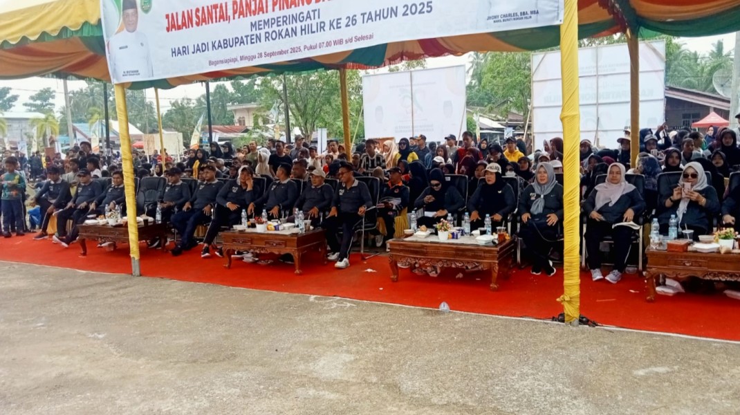 Wabup Jhony Charles Buka Rangkaian Kegiatan Meriahkan Hari Jadi Rohil ke-26