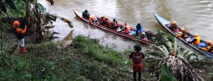 Mahasiswa Tenggelam di Aliran Sungai Batang Gangsal Akhirnya Ditemukan
