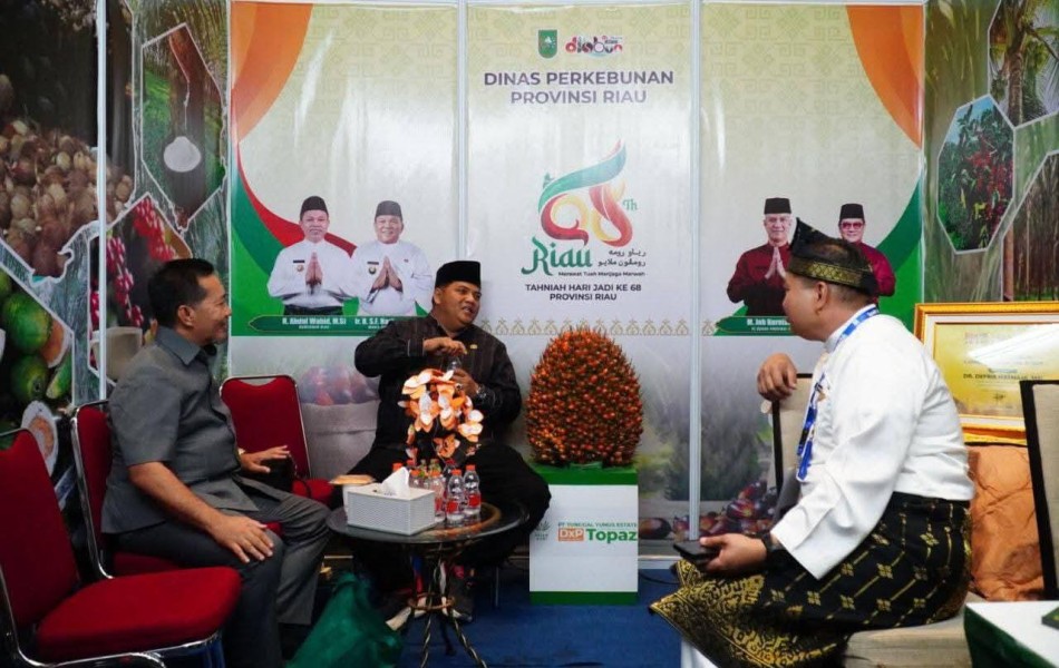 Komisi II DPRD Riau Tegaskan Komitmen Majukan Sawit Riau di SI Expo 2025