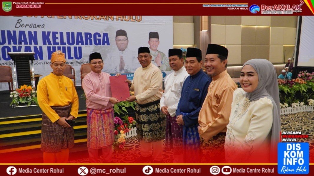 Halal Bihalal & Pengukuhan HKR 2025–2029, Momentum Perkuat Sinergi Bangun Rokan Hulu
