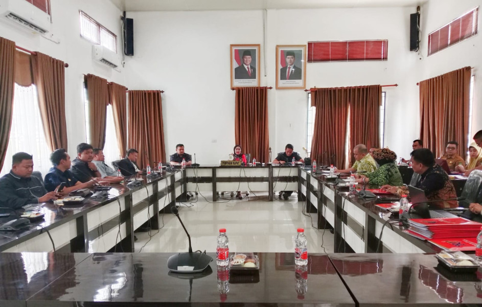 Bahas Penyertaan Modal Rp34 M Yang Tertahan, DPRD Rohul Gelar RDP Dengan Perusda RHJ