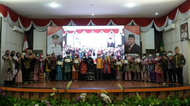 DPPKBP3A Lakukan Pembinaan Kepada Duta Anak Kampar, Untuk Persiapan Tingkat Provinsi Riau
