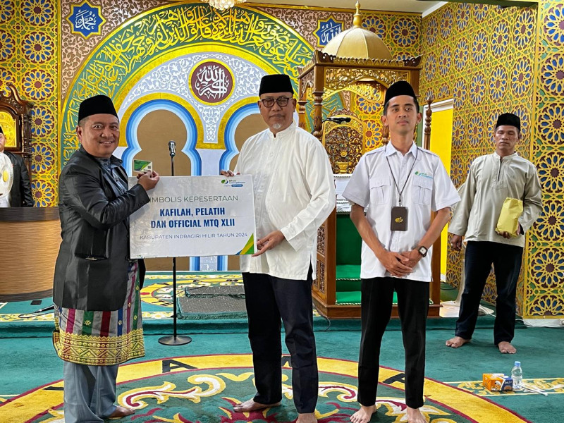Alhamdulillah, Kafilah MTQ Ke-42 Kabupaten Indragiri Hilir Tingkat Provinsi di Kota Dumai Dilindungi BPJS Ketenagakerjaan
