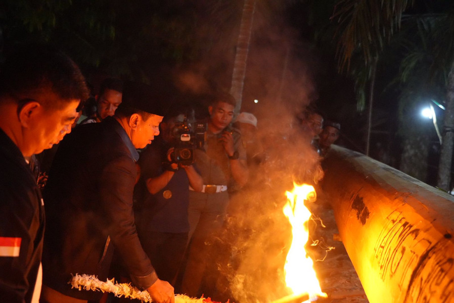 Kumpulkan Donasi Lebih 80 Juta Saat Melayur Jalur Masyarakat Rawang Oguang Apresiasi Kepedulian Bupati Suhardiman