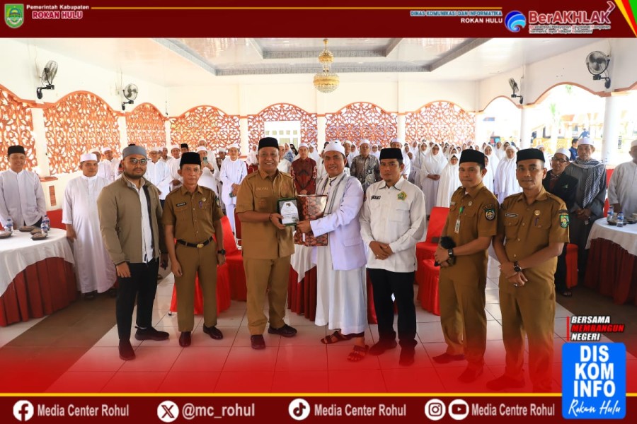 Silaturahim Akbar Jamaah Haji Rohul, Bupati Anton Tegaskan Komitmen Tingkatkan Pelayanan