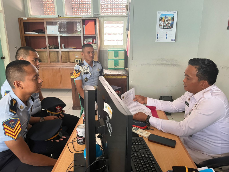 Lapas Pasir Pengaraian Terima 3 Taruna Poltekip Untuk KKN Dan PKL