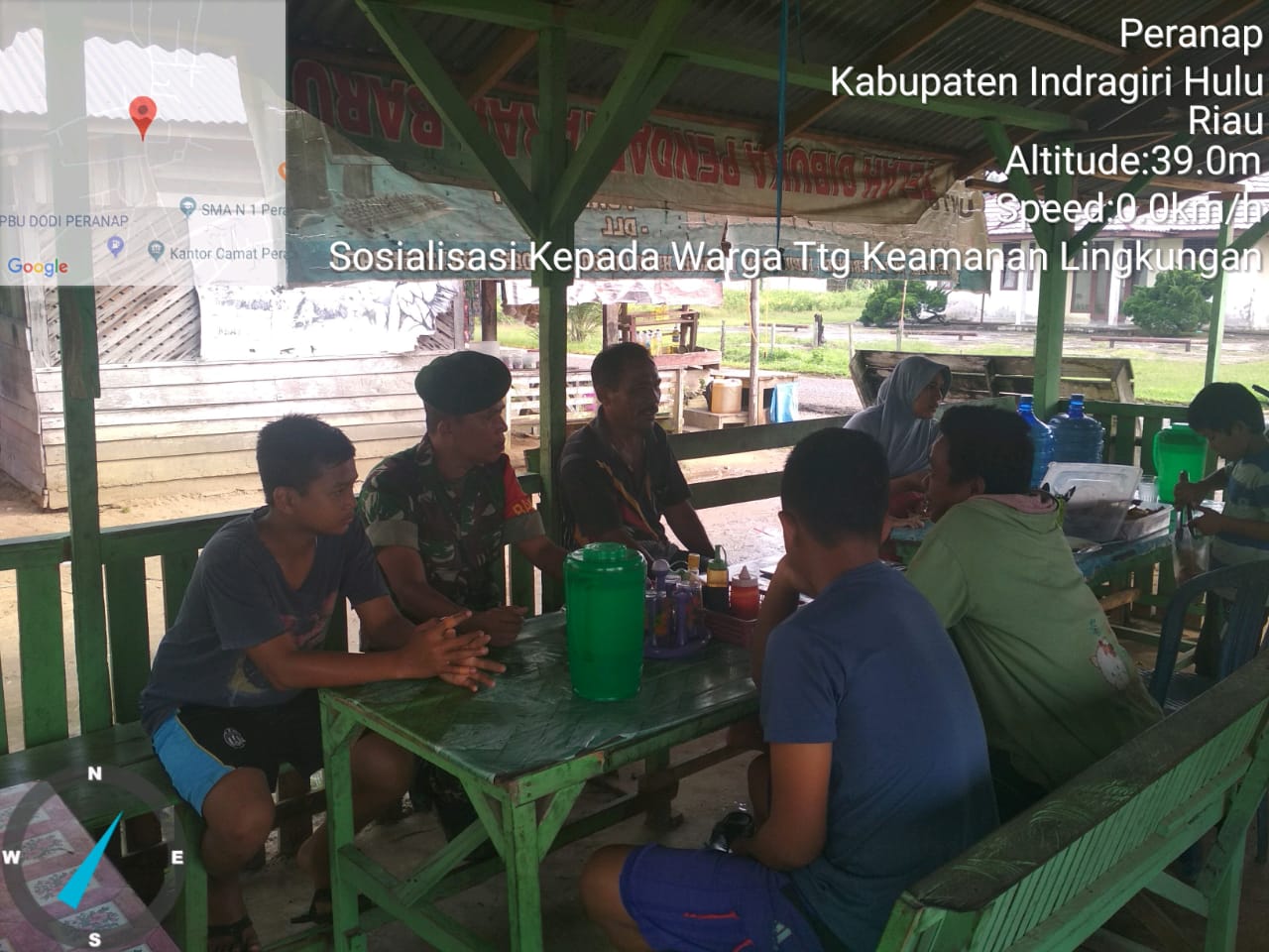 Kunjungi Warga Serda Ade Yunardi Ajak Warga Ketertiban Lingkungan