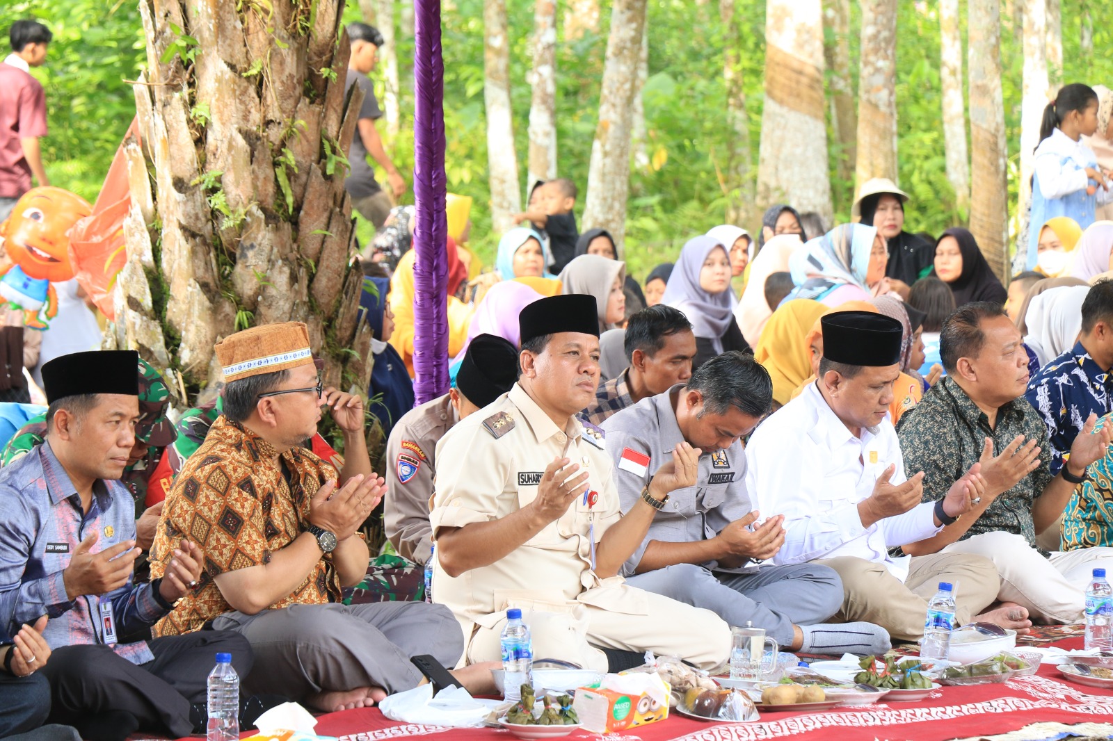 Hadiri Doa Padang Di Banjar Nan Tigo Desa Yang Ompek Plt Bupati Minta Masyarakat Jaga Ketahanan Pangan