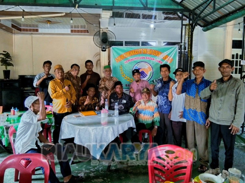Bentuk Wadah Persatuan, RT/RW dan Kadus Bagan Jawa Resmi Bentuk Forum Komunikasi