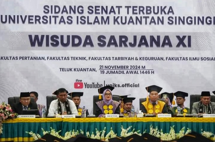 Hadiri Wisuda Angkatan Ke Xl UNIKS  Pjs Bupati , Tetap Semangat Dan Lanjutan Karya Untuk Kemajuan Daerah