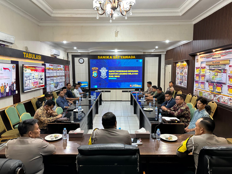 Data Barang Bukti Ranmor, Satlantas Polres Inhu Panggil Leasing se Inhu