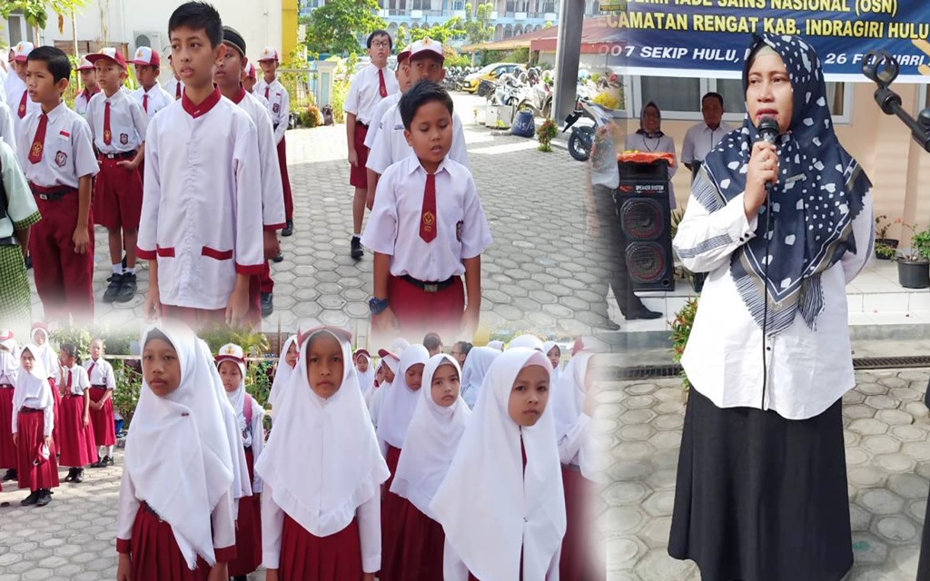 Dibuka Plt Kadisdikbud Inhu, 120 Siswa SD/MI  Adu Kemampuan di KSN Tingkat Kecamatan Rengat