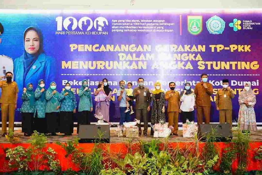 TP PKK Kota Dumai Komitmen Tekan Kasus Stunting