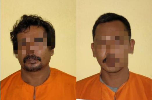 Dua Pelaku Judi Togel Ditangkap Unit Reskrim Polsek Siak Hulu