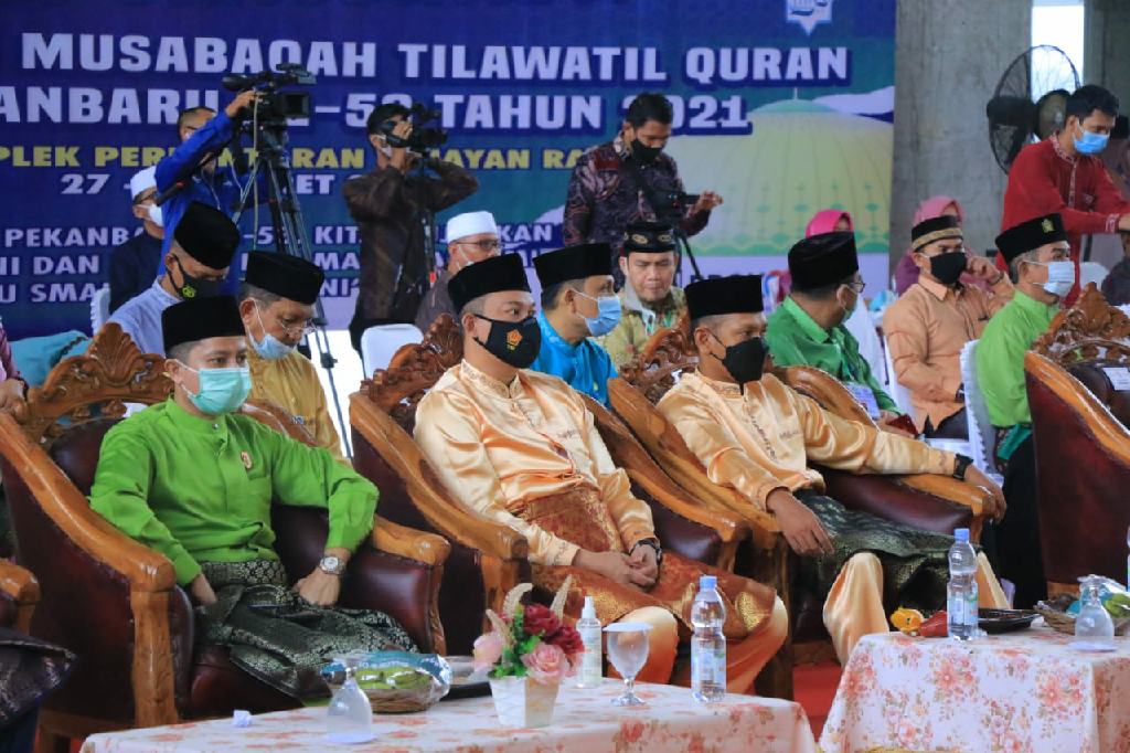 Kapolresta Hadiri Pembukaan MTQ ke-53 Tingkat Kota Pekanbaru 