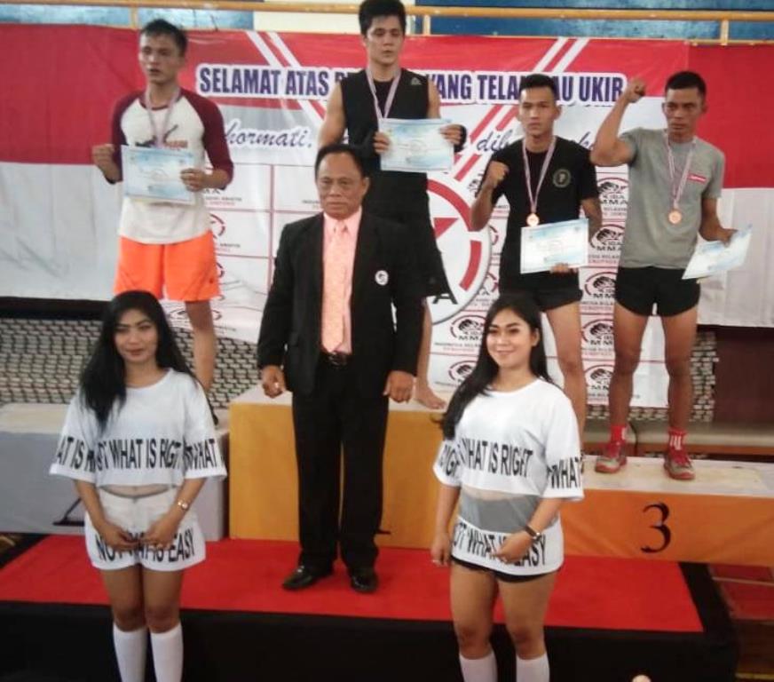 Mantap, 2 Atlit Binaan Inhu Fighting Academy Sabet Medali Emas dan Perunggu Kejurnas MMA di Jakarta