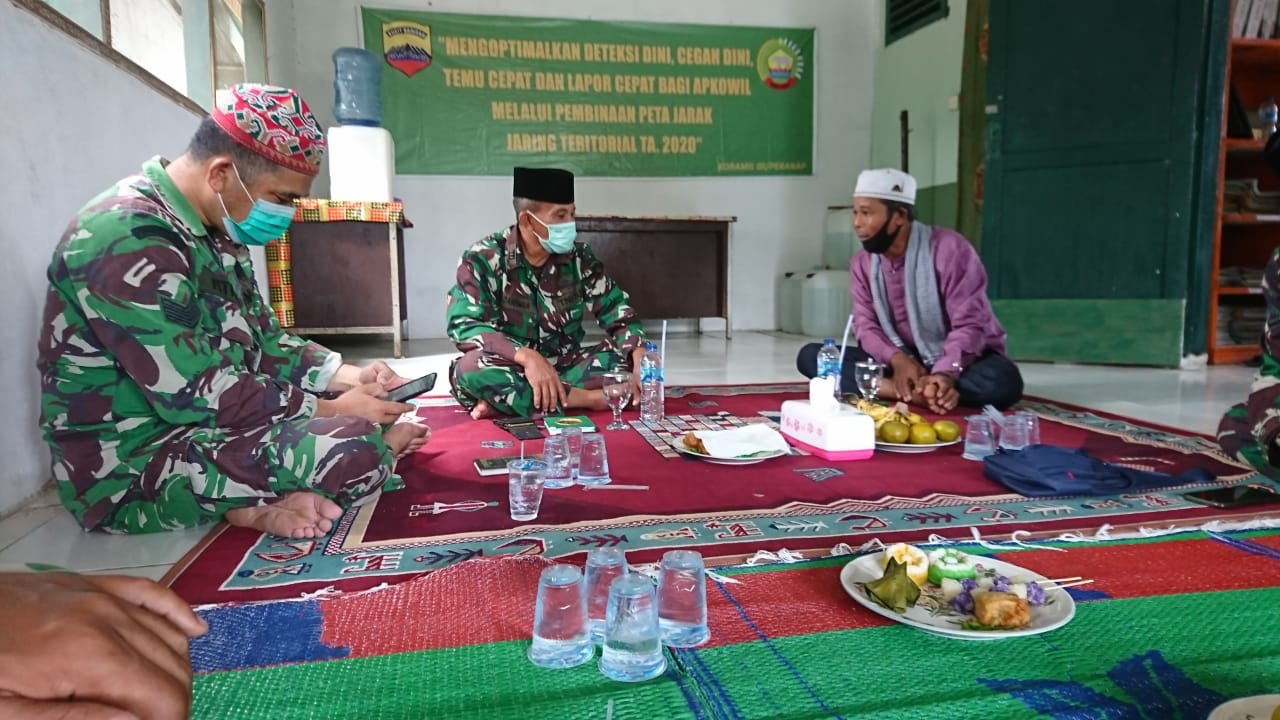 Tingkatkan Kekompakkan, Koramil 05/Peranap Gelar Yasinan dan Tausiyah