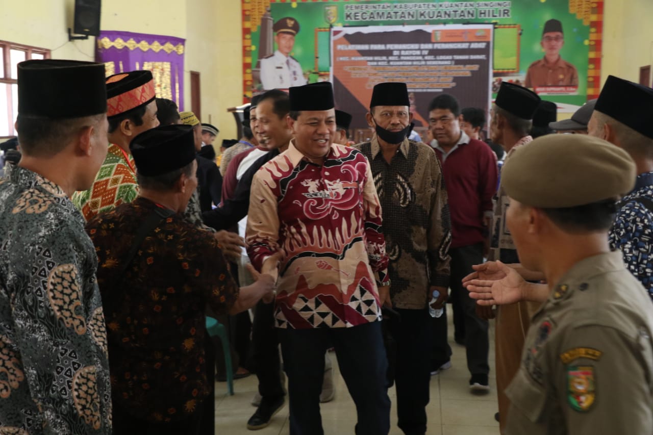 Libatkan Orang Adat Dalam Pembangunan Marwan Puji Gebrakan Suhardiman