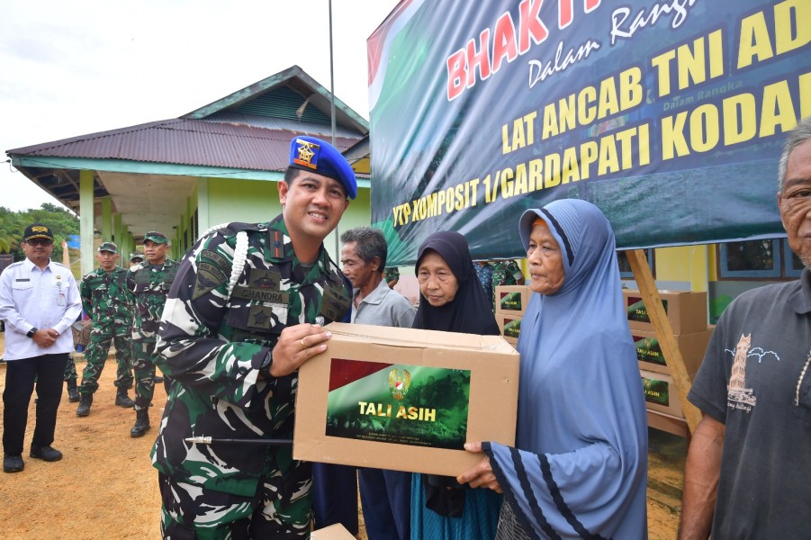 Lanud RSA Natuna Beri Dukungan Keamanan dan Operasional Latihan Ancab TNI AD