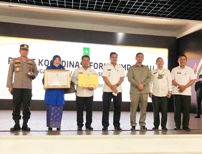 Plt. Bupati Kuansing Suhardiman Apresiasi Camat Singingi Atas Penghargaan Dari Gubri