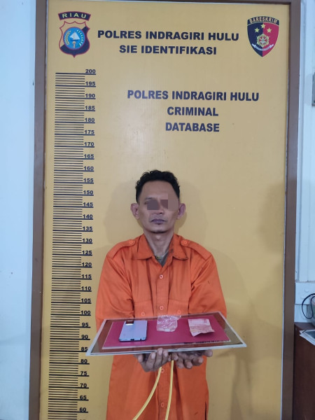 Giliran Wakil Ketua BPD Digelandang ke Polres Inhu, Penggerebekan di Kampung Pulau