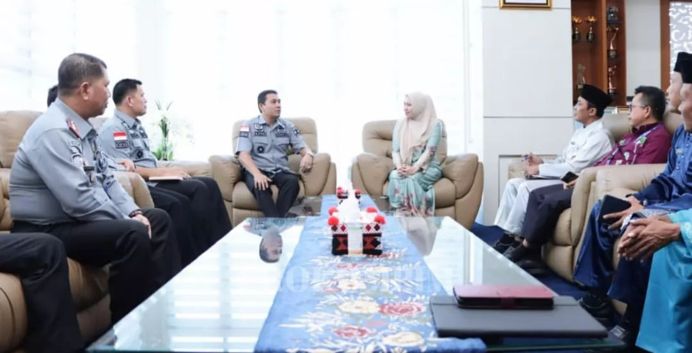 Bupati Rezita Terima Audiensi Kakanwil Kemenkumham Riau, Bahas Sejumlah Produk Hukum dan HAM