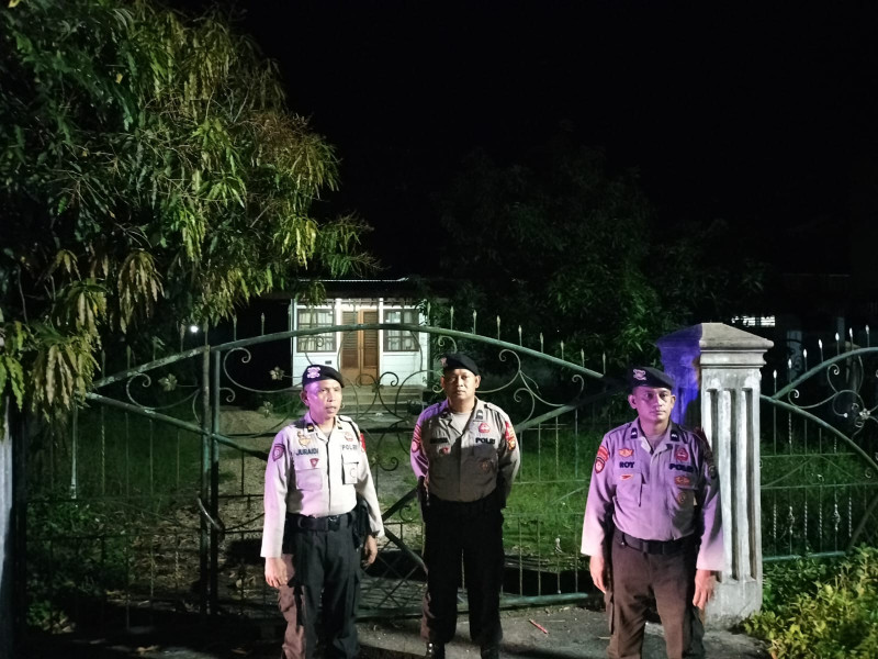 Polres Inhu Tingkatkan Patroli dan Pemantauan Rumah Warga Ditinggal Mudik