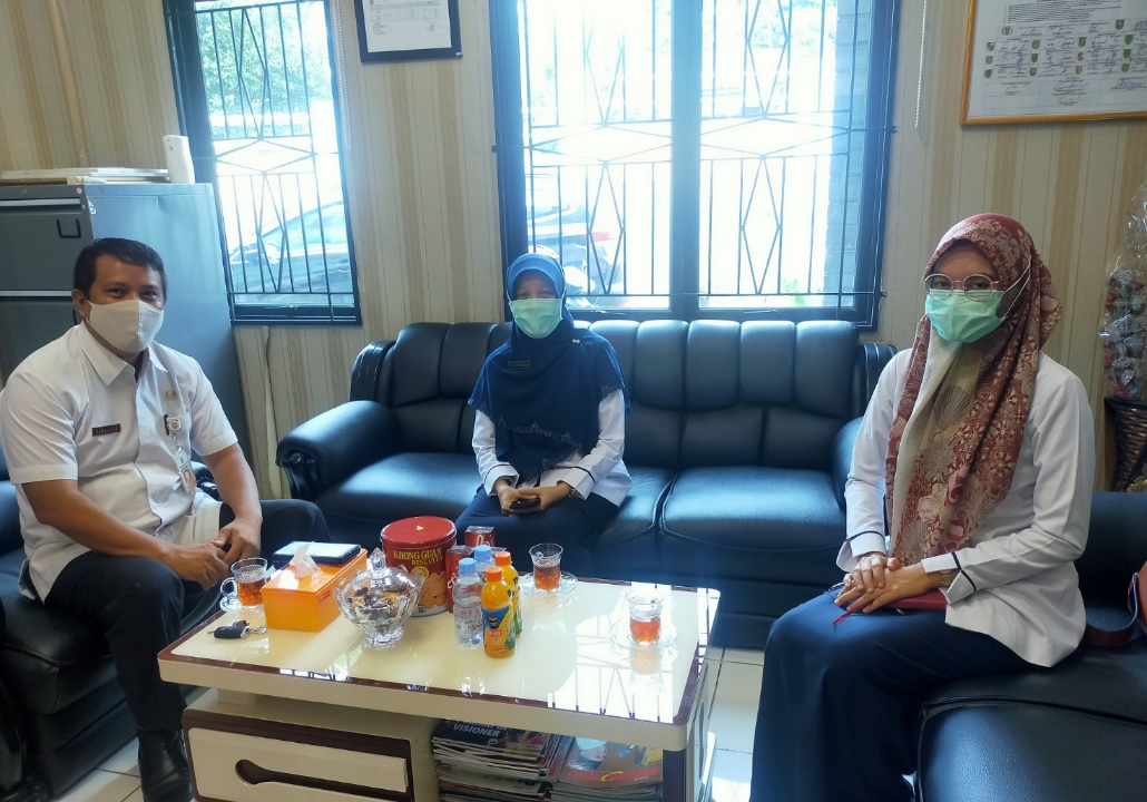Kepala Kantor BPOM Inhil Kunjungi Diskominfo Inhu, Ini Tujuannya
