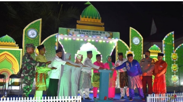 Musabaqah Tilawatil Qur'an (MTQ) ke 5 Tingkat Desa Suka Damai Resmi Dibuka
