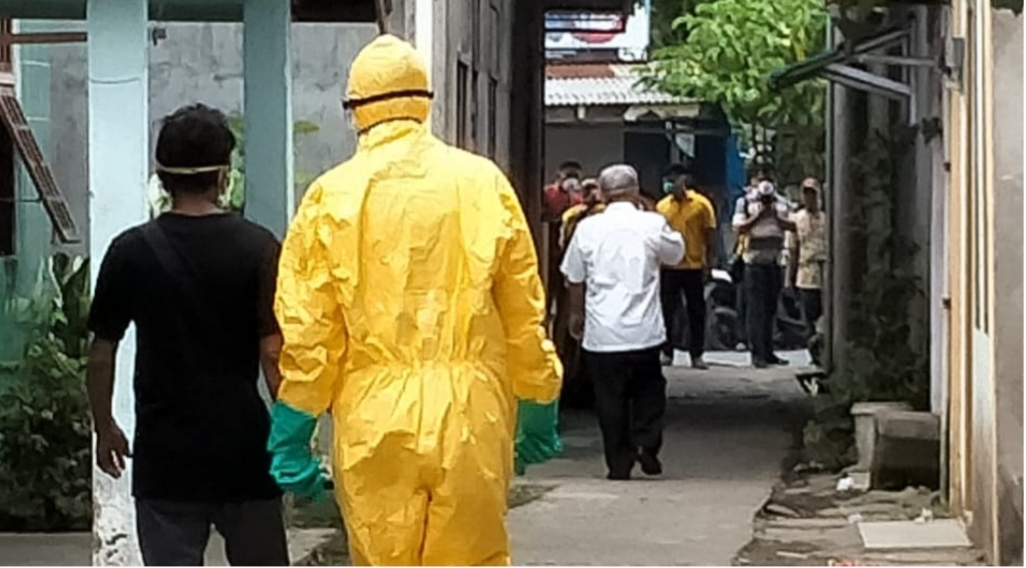 Lima Orang Pasien Diduga Suspect Corona Dibawa Ke RSUD Tembilahan