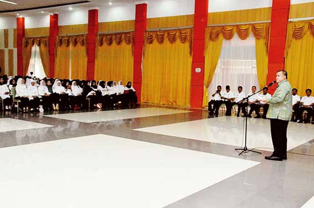 48 Kepala Sekolah SD dan SMP di Inhu Dimutasi, Ini Harapan Bupati Inhu