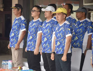 Ketua DPRD Inhil Hadiri Pembukaan Open Tournament Voli Kapolres Inhil Cup III