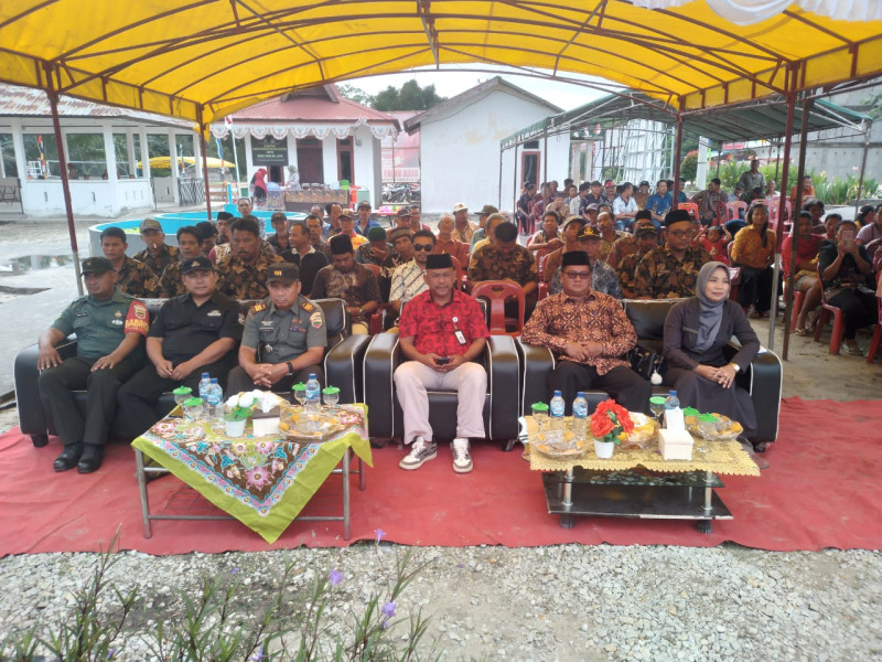 Camat Rupat Hadiri Acara Sertijab Di Desa Pancur Jaya