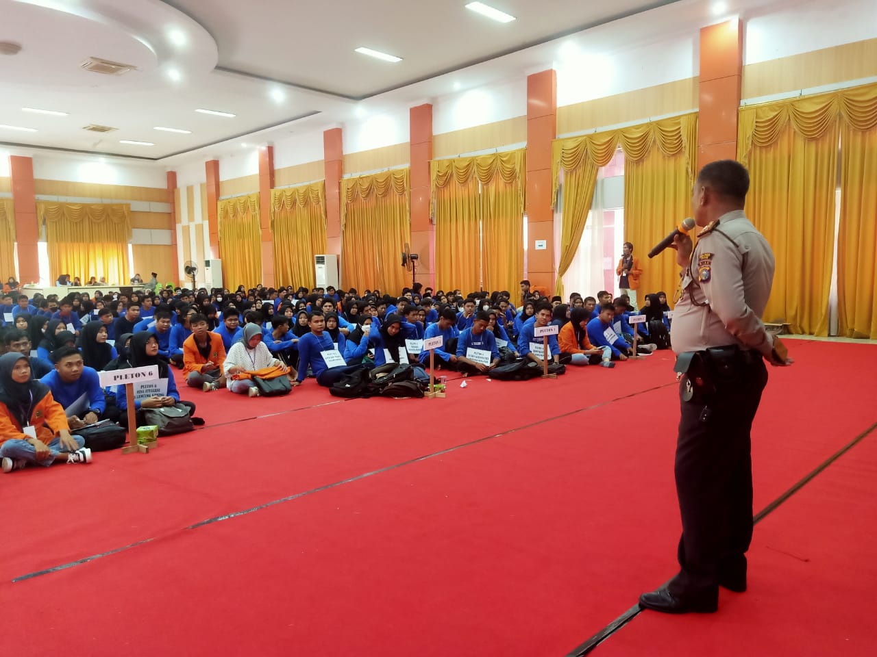 Polres Inhu Bekali Ratusan Maba ITB Indragiri Pencegahan Intoleransi, Radikalisme dan Terorisme