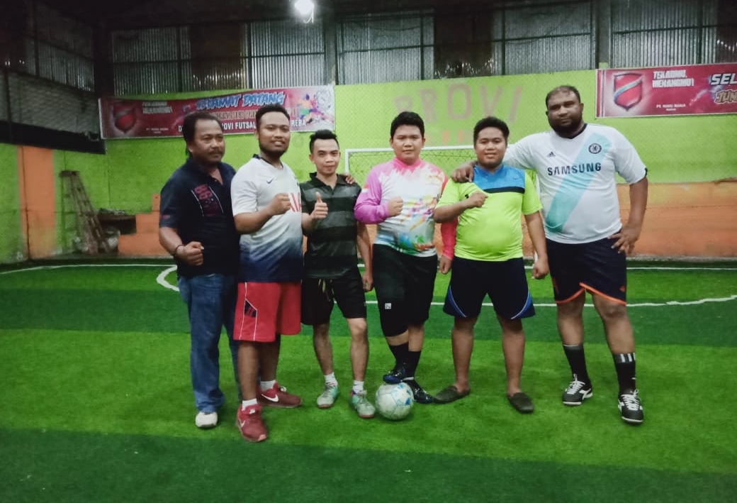 Uji Coba Lawan Bumi Bhakti FC, Tim Futsal PWI Inhu Bermain Imbang 19-19