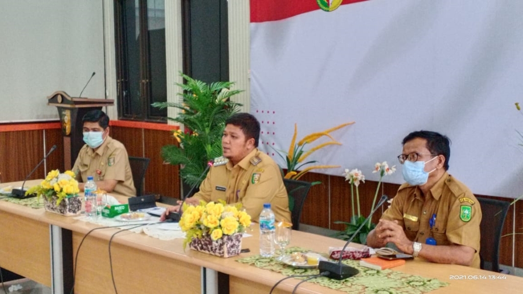 Bupati Kuansing Andi Putra Kumpulkan Seluruh Kepala Puskesmas 